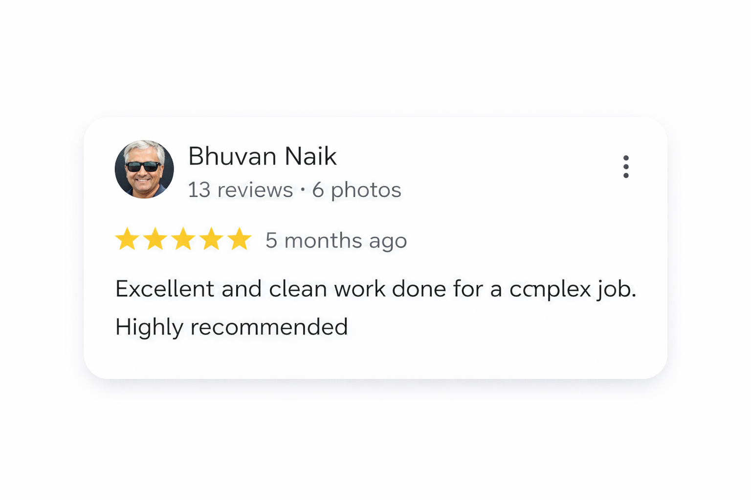Customer Review